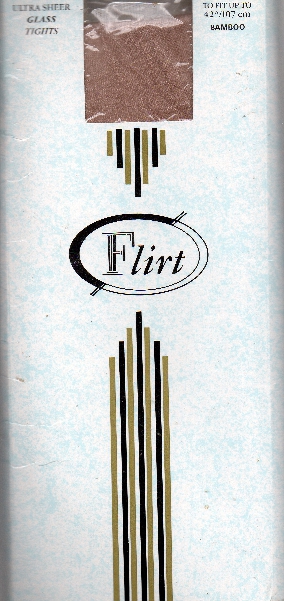 (image for) Flirt Plain Bamboo Glass tights